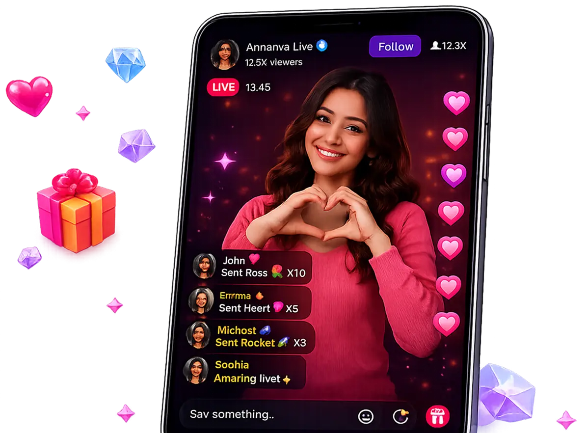 Ananya Live streaming on Loopzey with viewer reactions and gifts